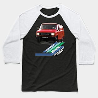 BEDFORD ELECTRIC VAN - advert Baseball T-Shirt